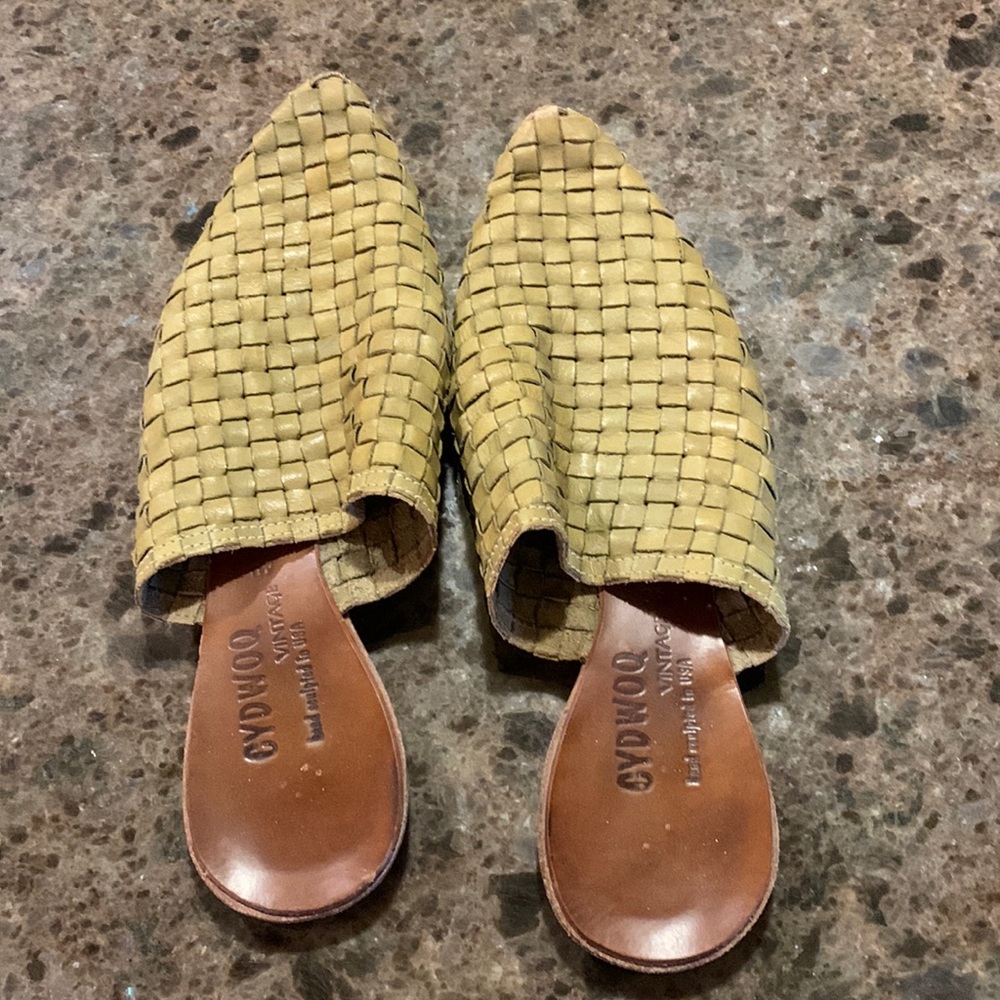 Custom hand made CYDWOQ Mule Slide Shoe